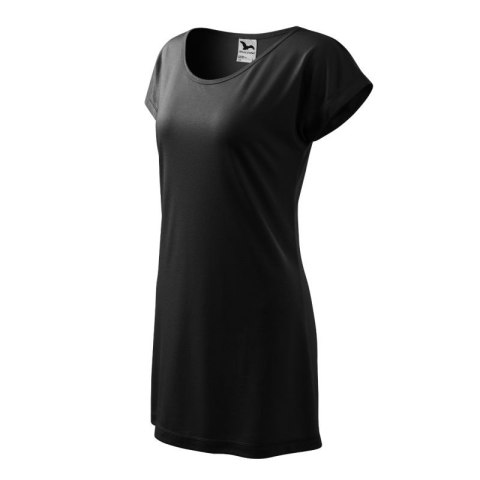 Sukienka Malfini Love W MLI-12301 czarny 2XL