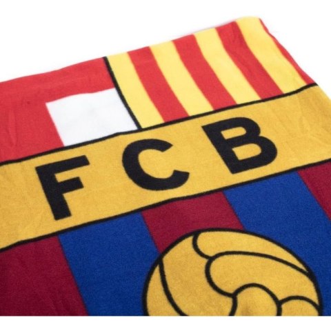Koc FC Barcelona 120x150 cm 118572 wielokolorowy Koc FC Barcelona 120x150 cm 118572 wielokolorowy