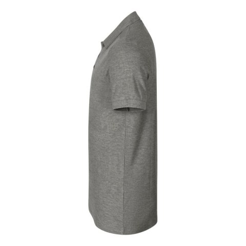 Koszulka polo męska Pique Polo Free (ciemnoszary melanż) XL Koszulka polo męska Pique Polo Free (ciemnoszary melanż) XL