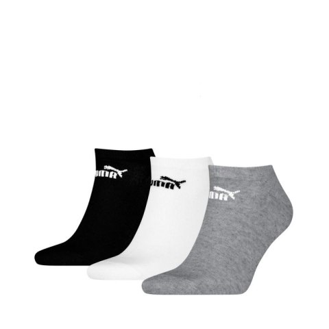 Skarpety Puma Elements Unisex Plain Snea 3pak 947109 07 39-42 Skarpety Puma Elements Unisex Plain Snea 3pak 947109 07 39-42