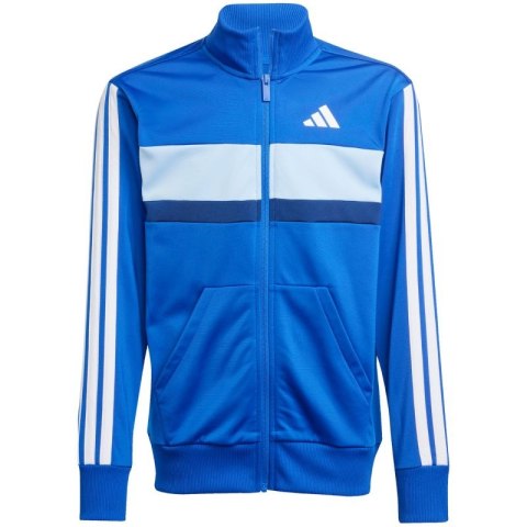 Dres adidas Seasonal Essentials Tiberio 3-Stripes Jr JC7518 140 cm Dres adidas Seasonal Essentials Tiberio 3-Stripes Jr JC7518 140 cm