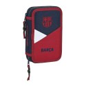 Piórnik z wyposażeniem FC Barcelona double filled pencil case 28 PCS 412225854 granatowy