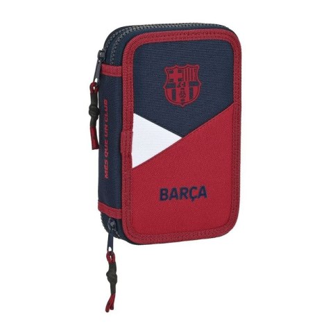 Piórnik z wyposażeniem FC Barcelona double filled pencil case 28 PCS 412225854 granatowy