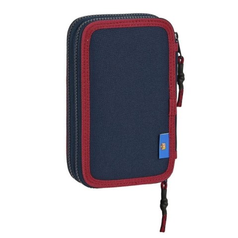 Piórnik z wyposażeniem FC Barcelona double filled pencil case 28 PCS 412225854 granatowy Piórnik z wyposażeniem FC Barcelona double filled pencil case 28 PCS 412225854 granatowy