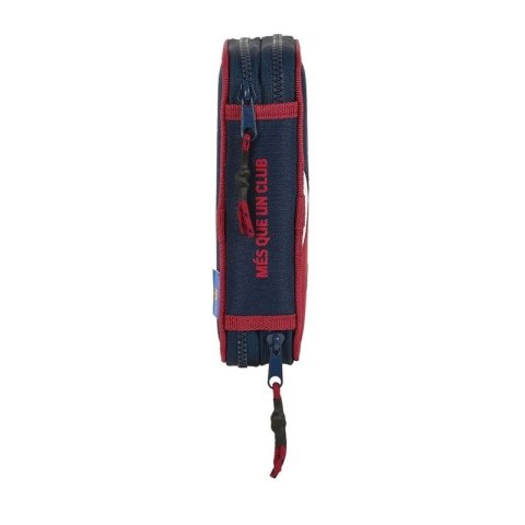 Piórnik z wyposażeniem FC Barcelona double filled pencil case 28 PCS 412225854 granatowy Piórnik z wyposażeniem FC Barcelona double filled pencil case 28 PCS 412225854 granatowy