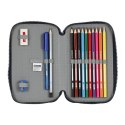 Piórnik z wyposażeniem FC Barcelona double filled pencil case 28 PCS 412225854 granatowy