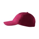 Czapka unisex 5P (garnet) nastawialna
