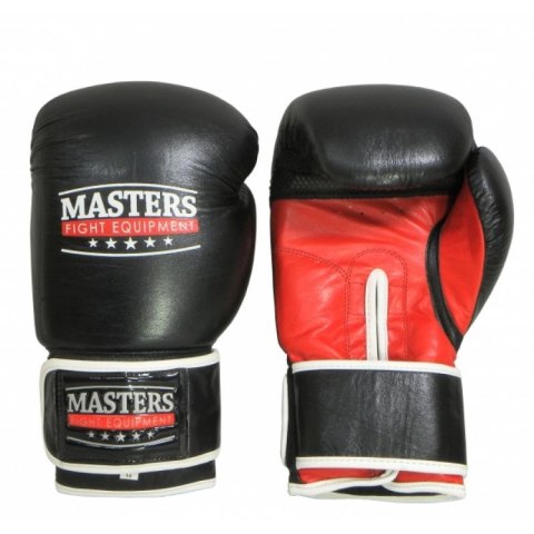 Rękawice Masters RBT-301 01043 czarno czerwone 10 oz