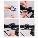 Dzwonek rowerowy Rockbros 34210028001 w kształcie litery Q - czarny N/A