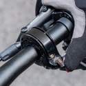 Dzwonek rowerowy Rockbros 34210028001 w kształcie litery Q - czarny N/A