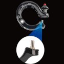 Dzwonek rowerowy Rockbros 34210028001 w kształcie litery Q - czarny N/A