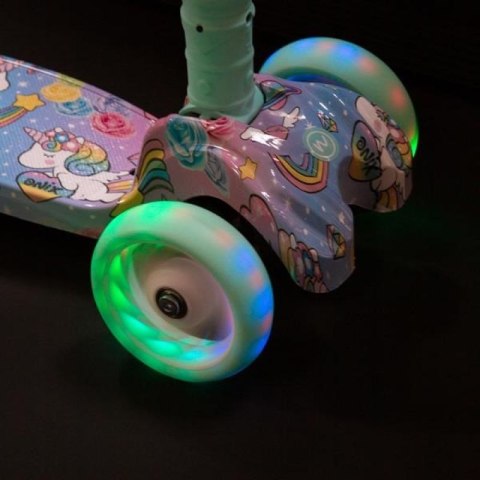 Hulajnoga dziecięca Nils Fun Hlb15A Led Jr 16-51-093 N/A Hulajnoga dziecięca Nils Fun Hlb15A Led Jr 16-51-093 N/A