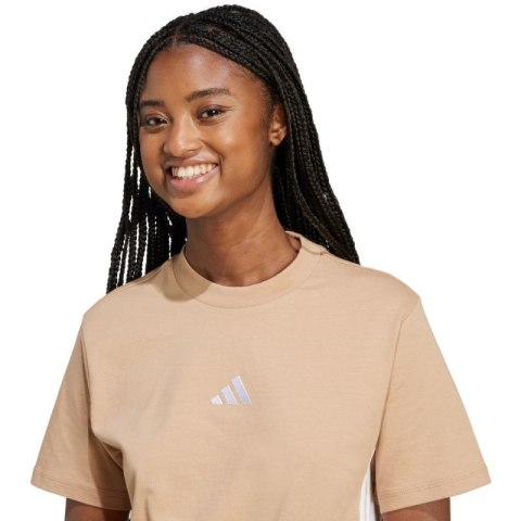 Koszulka adidas Essentials 3-Stripes Cotton W JX7616 L Koszulka adidas Essentials 3-Stripes Cotton W JX7616 L