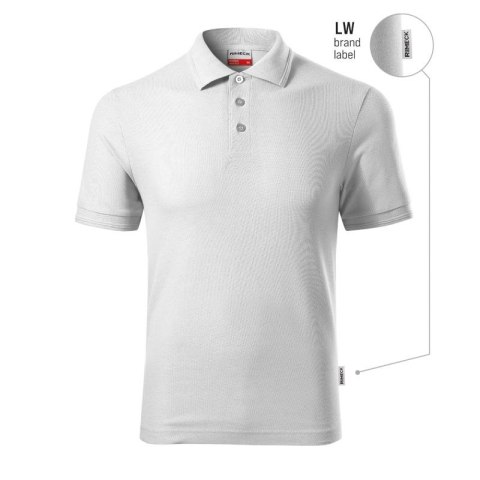 Koszulka polo męska Reserve (biały (brand label)) 3XL