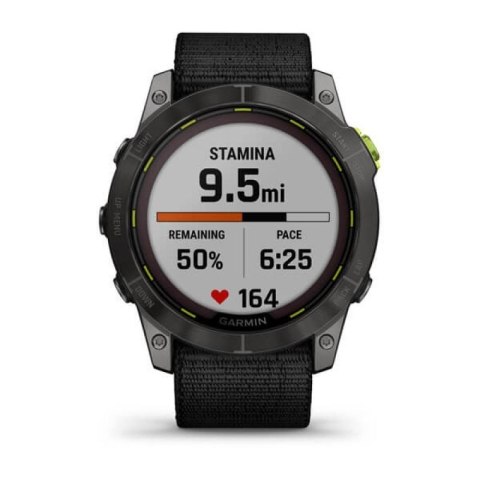 Zegarek sportowy Garmin Enduro 2 Solar Black Carbon Gray DLC Ti Ultrafit Band 010-02754-01 N/A Zegarek sportowy Garmin Enduro 2 Solar Black Carbon Gray DLC Ti Ultrafit Band 010-02754-01 N/A