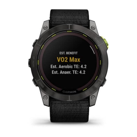 Zegarek sportowy Garmin Enduro 2 Solar Black Carbon Gray DLC Ti Ultrafit Band 010-02754-01 N/A Zegarek sportowy Garmin Enduro 2 Solar Black Carbon Gray DLC Ti Ultrafit Band 010-02754-01 N/A