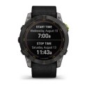 Zegarek sportowy Garmin Enduro 2 Solar Black Carbon Gray DLC Ti Ultrafit Band 010-02754-01 N/A