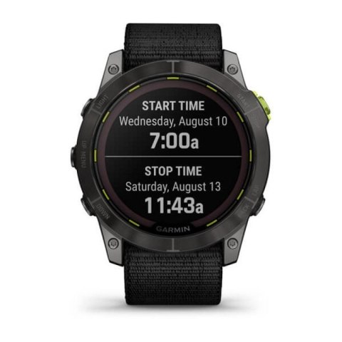 Zegarek sportowy Garmin Enduro 2 Solar Black Carbon Gray DLC Ti Ultrafit Band 010-02754-01 N/A Zegarek sportowy Garmin Enduro 2 Solar Black Carbon Gray DLC Ti Ultrafit Band 010-02754-01 N/A