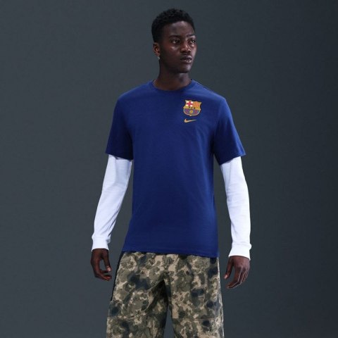 Koszulka Nike FC Barcelona Crest Tee M HQ8396-455 M Koszulka Nike FC Barcelona Crest Tee M HQ8396-455 M