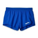 Damskie spodenki do biegania Elite 2" Split Short niebieskie S