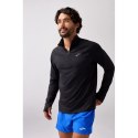 Bluza do biegania męska Dash 1/4 Zip 3.0 czarna Bluza do biegania męska Dash 1/4 Zip 3.0 czarna M