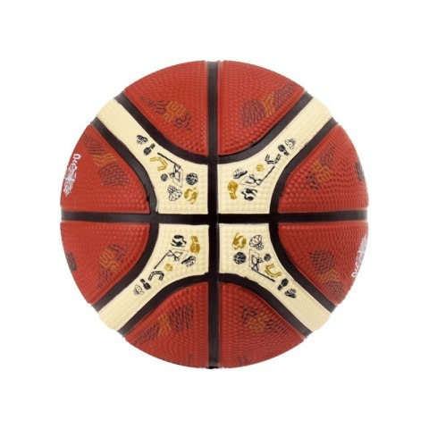 Piłka do koszykówki Molten EUROBASKET 2025 replika mini B1G200-E5Z N/A Piłka do koszykówki Molten EUROBASKET 2025 replika mini B1G200-E5Z N/A