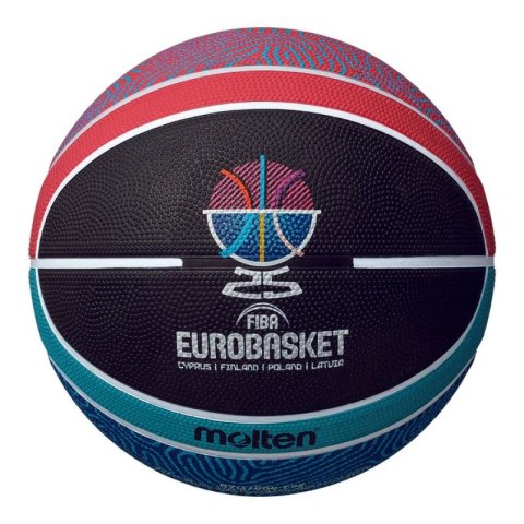 Piłka do koszykówki Molten Eurobasket 2025 replika B7G2000-E5Z N/A Piłka do koszykówki Molten Eurobasket 2025 replika B7G2000-E5Z N/A