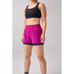 Spodenki do biegania damskie High Point 3″ 2-in-1 Short 2.0 różowe M