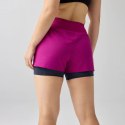 Spodenki do biegania damskie High Point 3″ 2-in-1 Short 2.0 różowe M