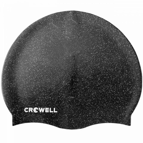 Czepek pływacki silikonowy Crowell Recycling Pearl czarny kol.1 146 cm