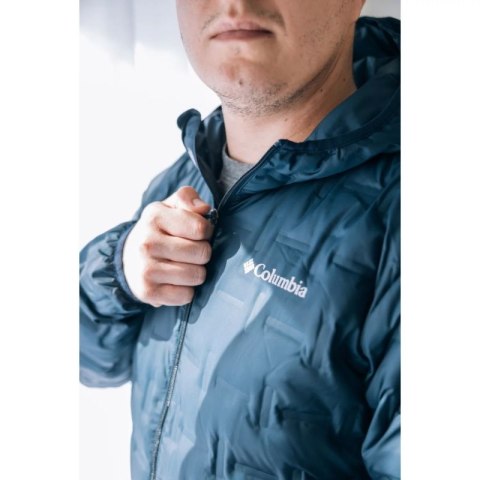 Columbia Delta Ridge II Down Hooded Jacket 2086222464 Granatowe L L Columbia Delta Ridge II Down Hooded Jacket 2086222464 Granatowe L L