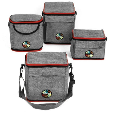 Torba termiczna Spokey Icecube 3 GY/OE 927380 23x14x25cm Torba termiczna Spokey Icecube 3 GY/OE 927380 23x14x25cm