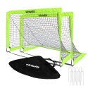 VIRTUFIT ZESTAW SKŁADANYCH BRAMEK DO PIŁKI NOŻNEJ - BRAMKI DO PIŁKI NOŻNEJ - 120 X 90 CM N/A