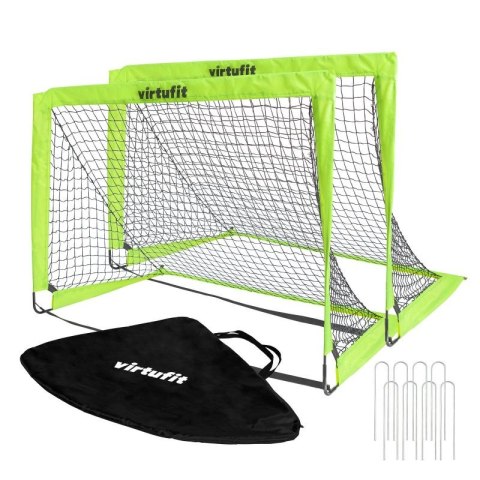 VIRTUFIT ZESTAW SKŁADANYCH BRAMEK DO PIŁKI NOŻNEJ - BRAMKI DO PIŁKI NOŻNEJ - 120 X 90 CM N/A VIRTUFIT ZESTAW SKŁADANYCH BRAMEK DO PIŁKI NOŻNEJ - BRAMKI DO PIŁKI NOŻNEJ - 120 X 90 CM N/A