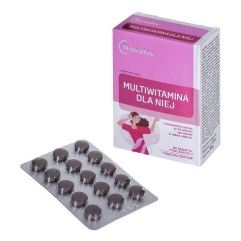 Novativ Multiwitamina dla Niej, 60 tabletek powlekanych N/A Novativ Multiwitamina dla Niej, 60 tabletek powlekanych N/A