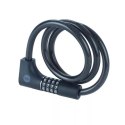 Linka rowerowa stalowa z zamkiem szyfrowym i kluczem 12x1000mm Yale Essential Security Combination & Key Cable Lock N/A