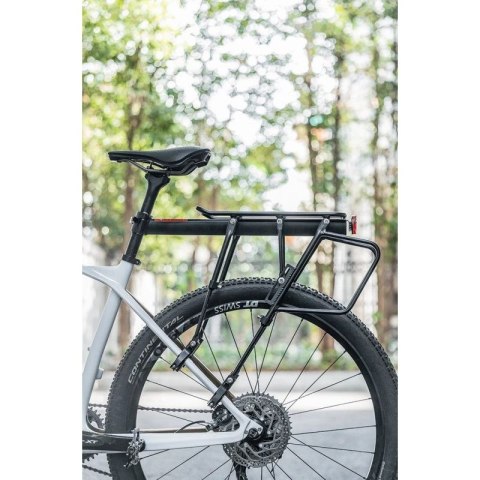 Bagażnik rowerowy Rockbros 33210004001 z półką - czarny N/A Bagażnik rowerowy Rockbros 33210004001 z półką - czarny N/A