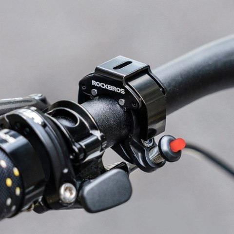 Dzwonek rowerowy Rockbros 34210006001 kształt C - czarny N/A Dzwonek rowerowy Rockbros 34210006001 kształt C - czarny N/A