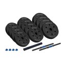 Hantle bitumiczne regulowane z łącznikiem 2x10kg REBEL ACTIVE N/A