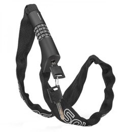 Zapięcie rowerowe Rockbros 3230002001 na szyfr i klucz - czarne N/A