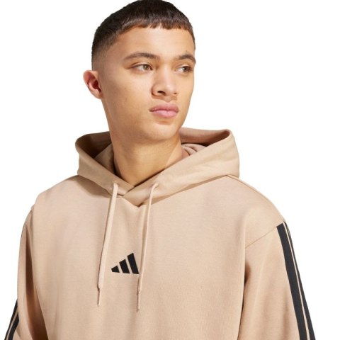 Bluza adidas Essentials 3-Stripes Fleece Hoodie M JX0695 M Bluza adidas Essentials 3-Stripes Fleece Hoodie M JX0695 M