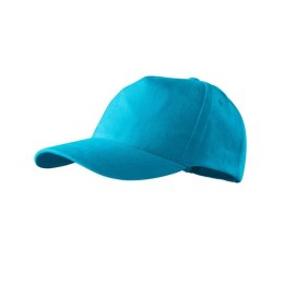 Czapka unisex 5P (turkus) nastawialna