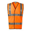 Kamizelka odblaskowa unisex HV Bright (fluorescencyjny pomarańczowy) M