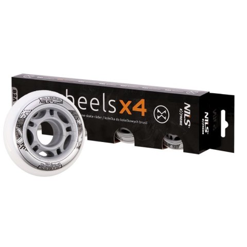 PU 70x24 82A BIAŁE KÓŁKA (4 szt.) NILS EXTREME N/A PU 70x24 82A BIAŁE KÓŁKA (4 szt.) NILS EXTREME N/A