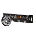 PU 70x24 82A CZARNE KÓŁKA (4 szt.) NILS EXTREME N/A