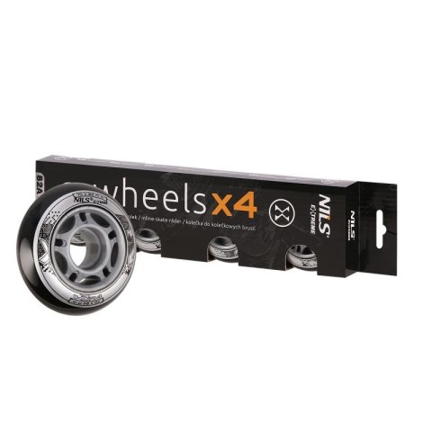 PU 70x24 82A CZARNE KÓŁKA (4 szt.) NILS EXTREME N/A PU 70x24 82A CZARNE KÓŁKA (4 szt.) NILS EXTREME N/A