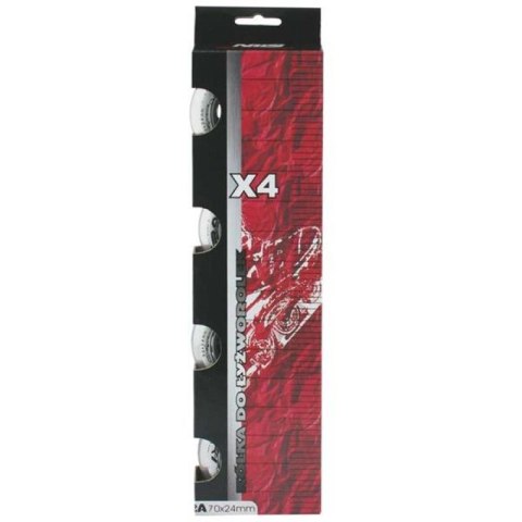 PU 70x24 82A PRZEZROCZYSTE KÓŁKA (4 szt.) NILS EXTREME N/A PU 70x24 82A PRZEZROCZYSTE KÓŁKA (4 szt.) NILS EXTREME N/A