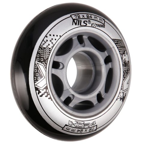 PU 72x24 82A CZARNE KÓŁKA (4 szt.) NILS EXTREME N/A PU 72x24 82A CZARNE KÓŁKA (4 szt.) NILS EXTREME N/A