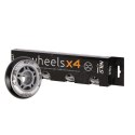 PU 72x24 82A CZARNE KÓŁKA (4 szt.) NILS EXTREME N/A