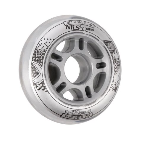 PU 80x24 82A PRZEZROCZYSTE KÓŁKA (4 szt.) NILS EXTREME N/A PU 80x24 82A PRZEZROCZYSTE KÓŁKA (4 szt.) NILS EXTREME N/A